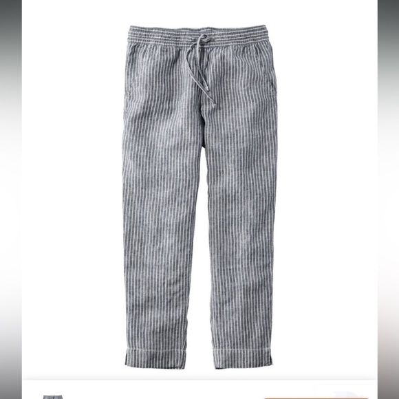 LL Bean Premium 100% Linen Pants - Picture 2 of 9